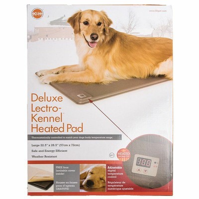 deluxe lectro kennel heated pad