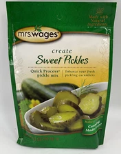 Mrs. Wages Quick Process 5.3 Oz. Sweet Pickling Mix W624-J7425 Quick Process