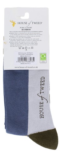 Calze House Of Tweed da uomo di lusso premium bambù scozzese clan - Argyle 7 - Foto 2 di 2