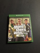 gta 5 premium edition xbox one Case with Map And Insert Only No Game