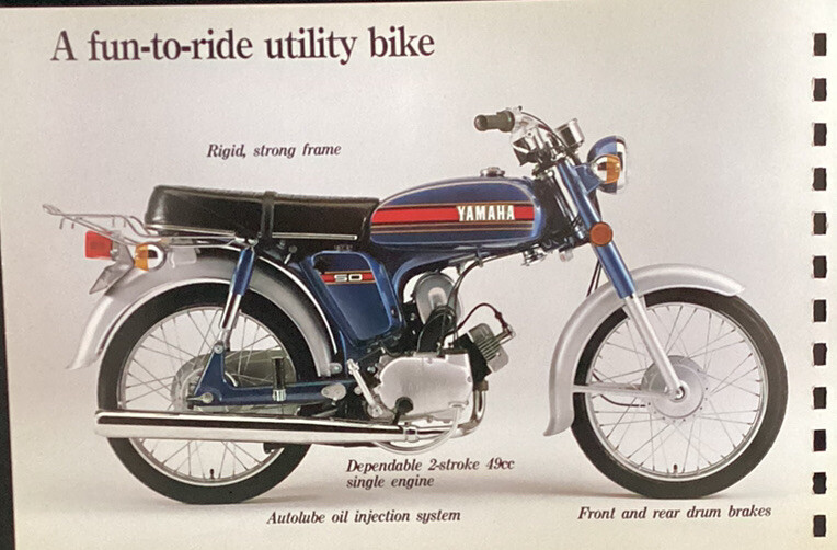 Yamaha genuine Product Information Guide YB50 1986 | eBay Australia