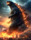 "Godzilla 3" Giclée Fine Art Print Limited to Only 20 Hand-Numbered Copies