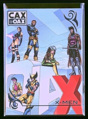 2025 CAX OAX Exclusive Promo X-Men WOLVERINE GAMBIT PSYLOCKE #d /100 Marvel MCU