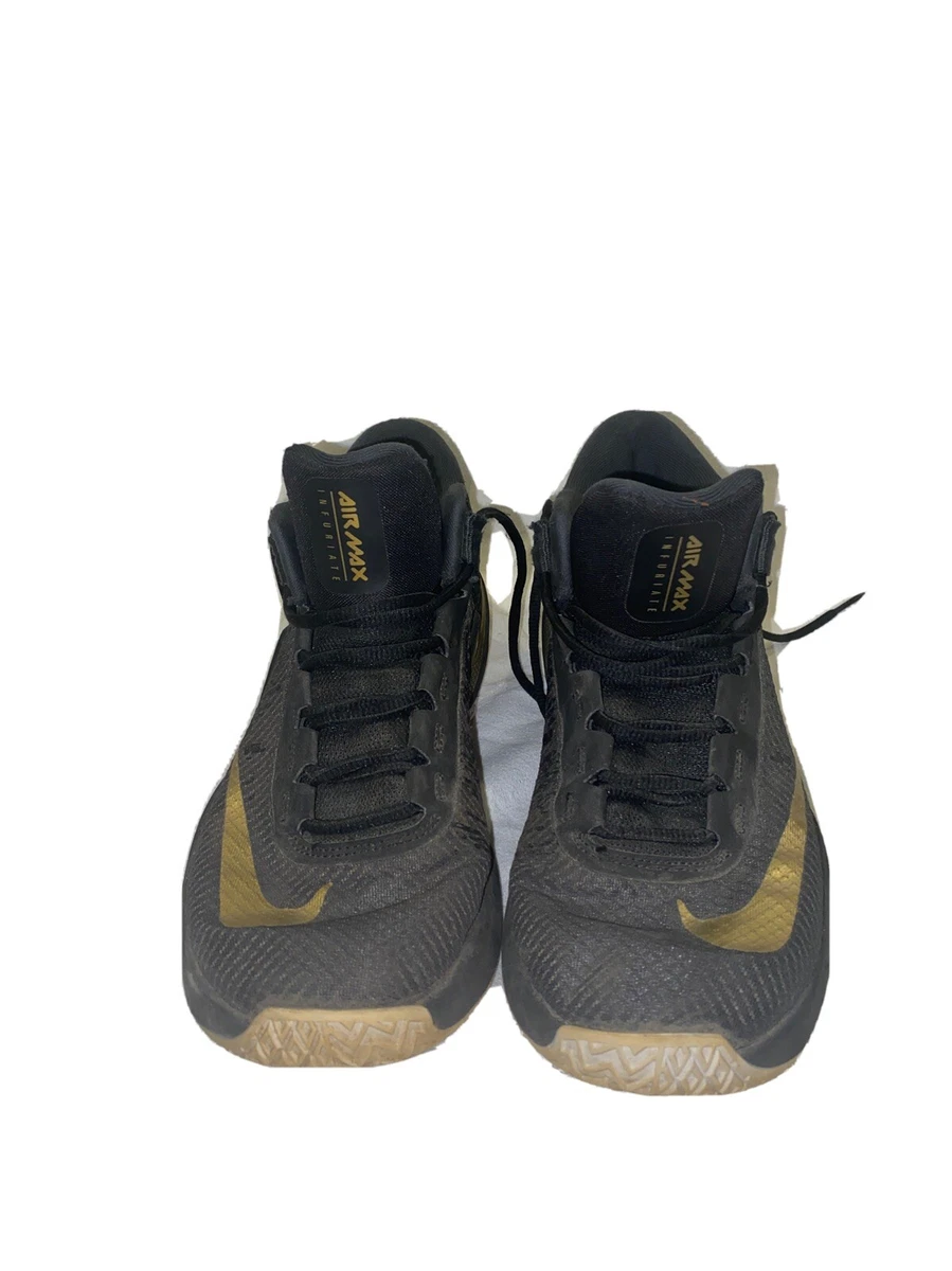 Nike Air Max Infuriate 2 Mid Anthracite Gold for Sale  display picture 3