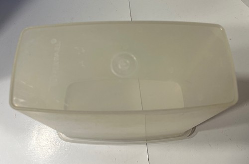 Tupperware #1588-3 20 Tassen XL Müslibehälter Vorratsbehälter transparent mit beigem Deckel - Bild 8 von 14