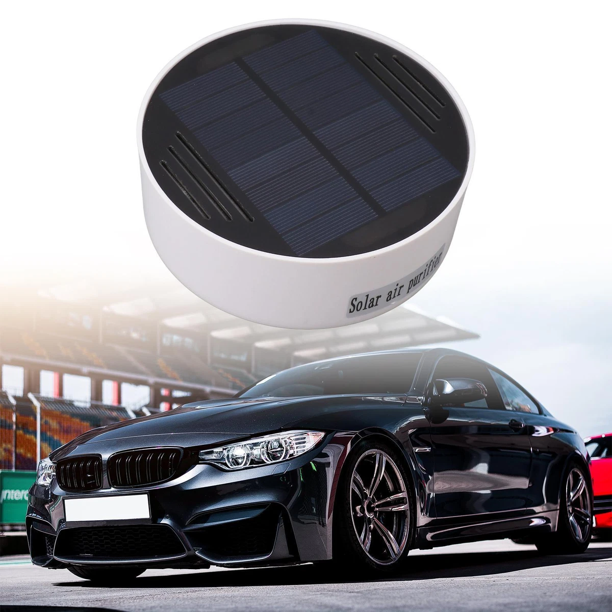 Car Air Purifier Solar Air Purifier for Home Office Bathroom