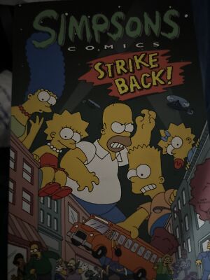 Simpsons Comics Strike Back by Mary Trainor, etc. (Paperback, 1994)