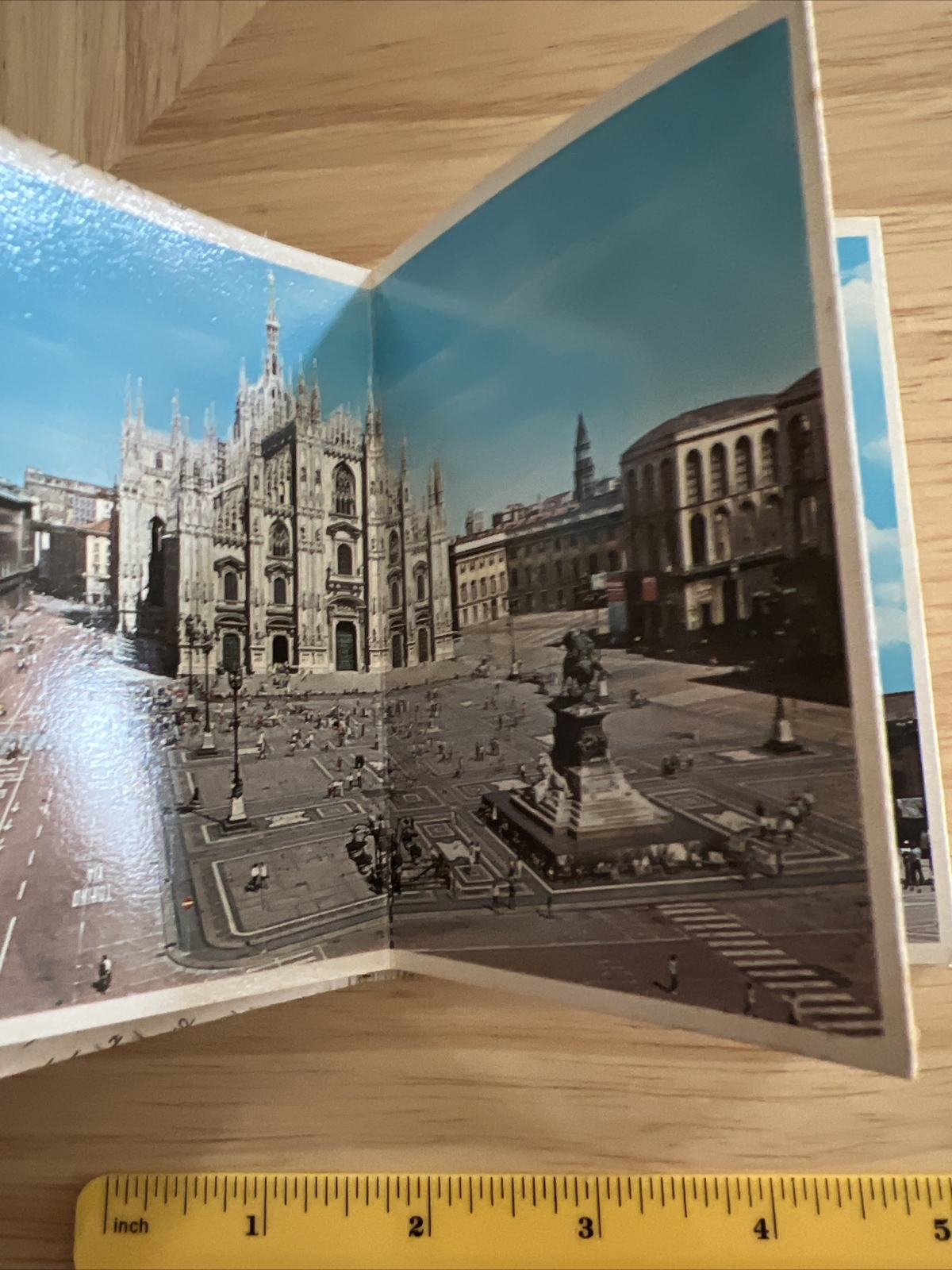 Vintage Milano Photograph Book Travel Souvenier Italy 28 Vedute Fold