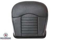 Ford F-150 2000 Harley-Davidson cubierta de asiento inferior de cuero negra del lado del conductor