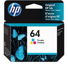 Genuine HP 64 Color N9J89AN Ink Cartridge for Envy 6255 6252 7120
