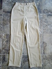 VTG Original Pants 25x31 High Waist Mom Parachute Paper Bag Brown Khaki Tan EUC 