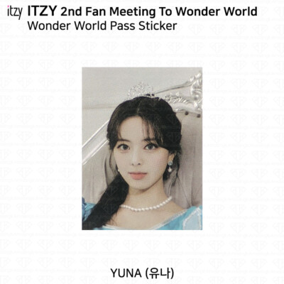 ITZY 2nd Fan Meeting To Wonder World MD Pass Special Photo Ticket