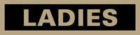 Headline Sign 9350 Self-stick Sign Ladies 2 Inches By 8 Inches on sale Headline Sign 9350 Self-stick Sign Ladies 2 Inches By 8 Inches on sale