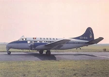 Airline Postcards        Sabena    HS 114 Heron    OO-BIA  c/n 14043