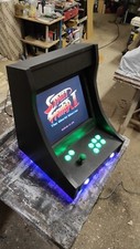 Bartop lcd 17pollici max arcade mame rom+megadrive+snes+nes+pcengine+Psx