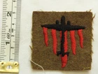 An Original Military WW2 5th Anti Aircraft Division Cloth Formation Badge (5022)
