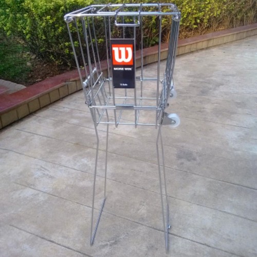 Tennis Ball Bin Storage Basket Picker Container Portable Tennis Ball ...