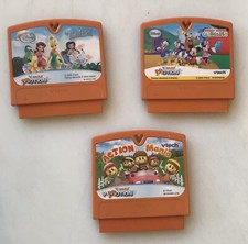 Vtech Vmotion vsmile Disney princess tinkerbell cartridge Mickey Mouse Action