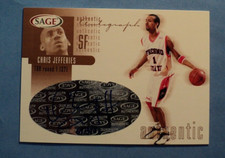 2002 SAGE Autograph Card Bronze #A17 CHRIS JEFFERIES RC /370 AUCT#10499