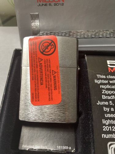 #47,925 ~2012 Zippo - 500 Million Limited Edition - New - Picture 4 of 9