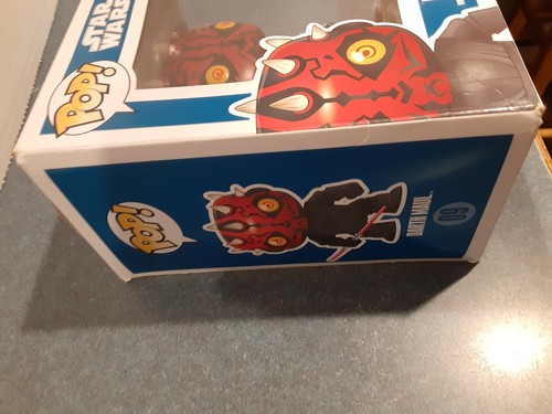 Funko Pop! Star Wars Phantom Menace Darth Maul #09 SERIE 2 caja azul 2011 - Imagen 3 de 7