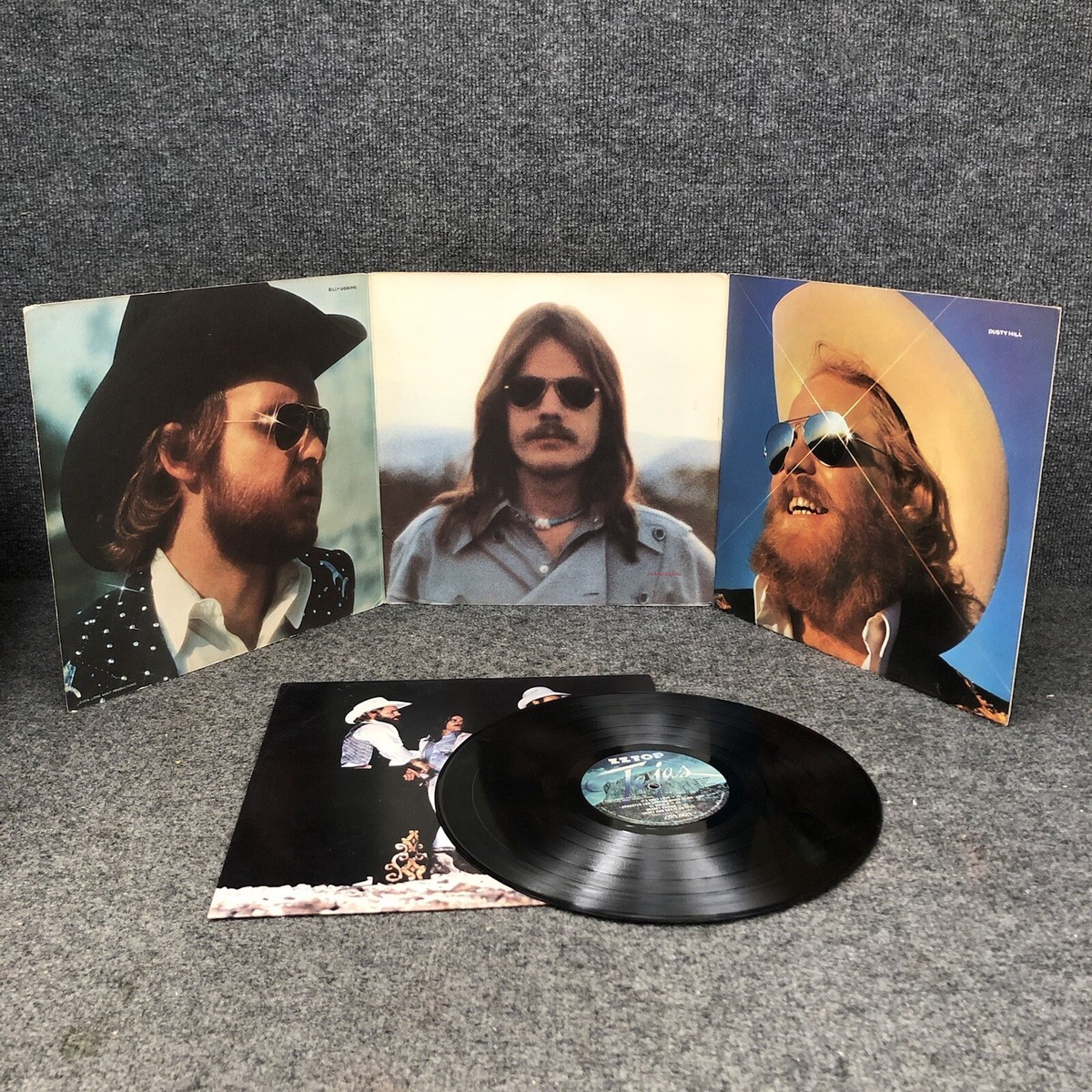 ZZ Top Tejas 1976 Lp Vinyl London Records PS680 Trifold Cover VG+/