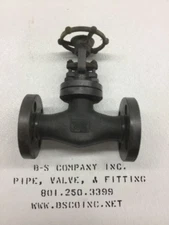 Bonney Forge L619 | F11 Chrome Gate Valve 1" Class 600 Raised Face Flanged End