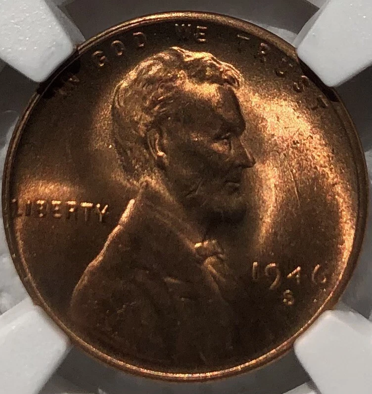 1946-S 1C RD Lincoln Cent - Image 3 of 4