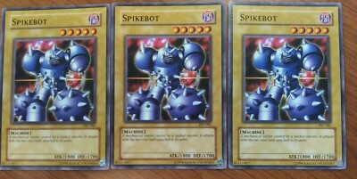3 X (LP) Spikebot - PSV-081 - Unlimited Common YuGiOh