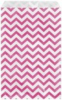 200 pcs of Chevron Paper Gift Bags Shopping various colors and sizes available