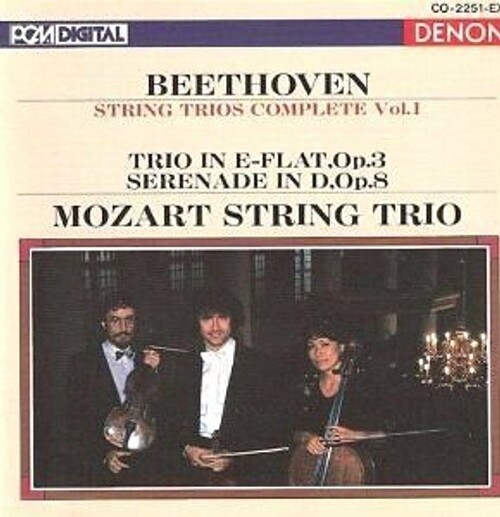 BEETHOVEN Complete String Trios Vol.1 Mozart String Trio