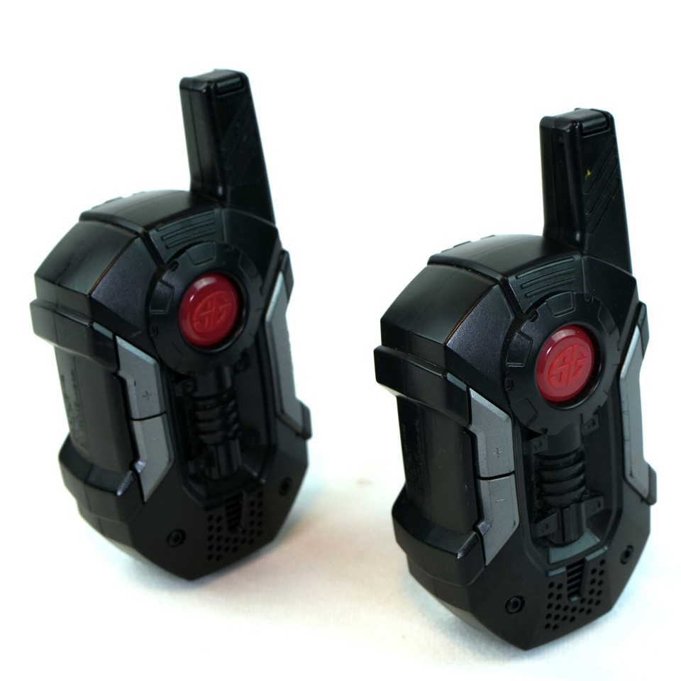 2 Spin Master Spy Gear Ultra Range Radio 2Way Walkie Talkie 15211 Pair