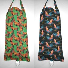 Roosters Plastic Grocery Shopping Bag Holder 2 Colors Available 