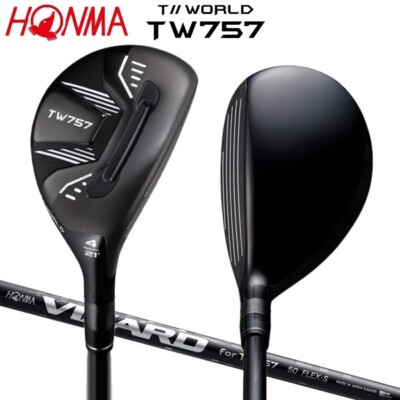 HONMA TW757 Hybrid #4H 21deg RH VIZARD SHAFT for TW757 graphite Flex Stiff New