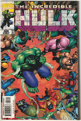   THE INCREDIBLE HULK Vol.1 #467, Marvel Comics 1998 US-COMICHEFT Z1/1-
