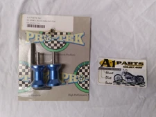 NOS Pro-Tek Swingarm Spools 6mm Blue - SA-454 Yamaha YZF-R1 FZ1 R6s