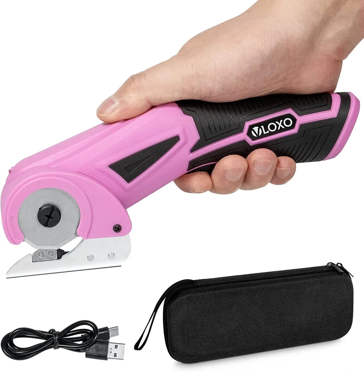 Cordless Electric Scissors VLOXO Rechargeable Fabric 10 3.8 2.1
