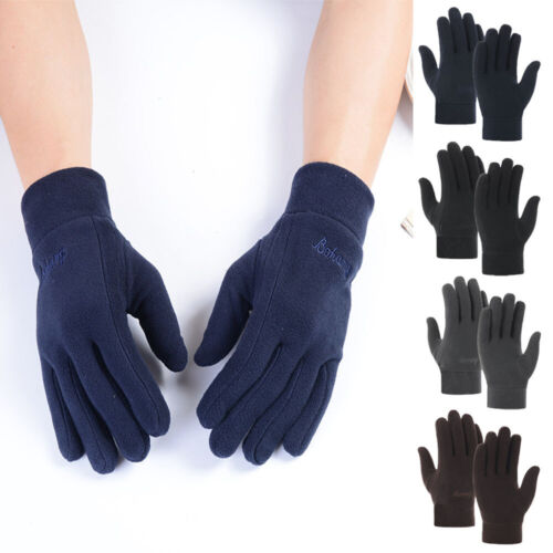 Verdickte Fleece-Fäustlinge Winddichte Winter-Thermohandschuhe Outdoor- : - Bild 3 von 18