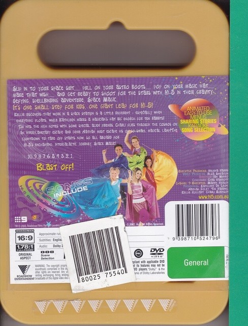 Hi 5 Space Magic Dvd 05 For Sale Online Ebay