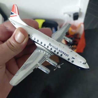 British World Airlines Vickers Viscount 800 G APEY Herpa 1:200 Diecast spares