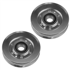 2 V-Idler Pulley For John Deere 325 335 345 GX255 GX325 GX345 GX355 AM118447