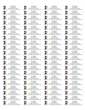 160 Personalized Halloween Black Cat Return Address Labels Kitten Stickers