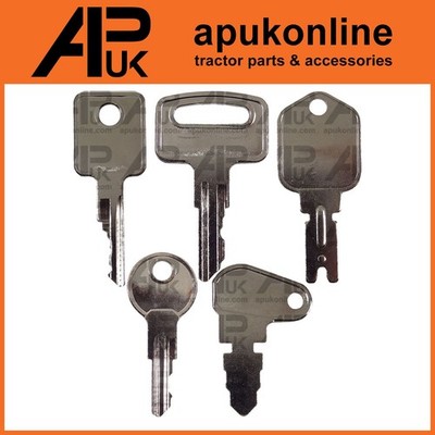 5x Key Master Set für JLG Hyster New Old Case Baraga Plant Lift Kirschenpflücker