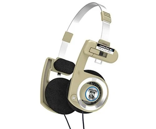 Koss Porta Pro Wired Rhythm Beige Limited Edition On-Ear Headphones Mic and Case - Picture 2 of 8