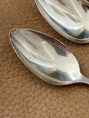 Lot of 4 Assorted Sterling Silver Souvenir STATE Spoons 78 Grams about 5 1/2" - Picture 7 of 14