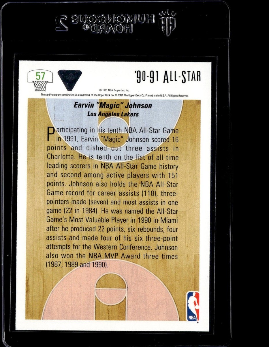 1991-92 Upper Deck #57 Magic Johnson | eBay