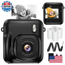 Kids Instant Print Camera Dual-Lens 1080P HD Video Digital Camera for Boys Girls