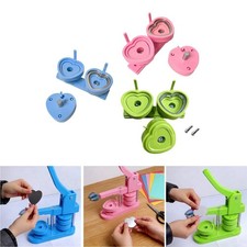 Heart Shaped Badge Pin Button Maker Mold Pin Press Machine DIY Pin Maker