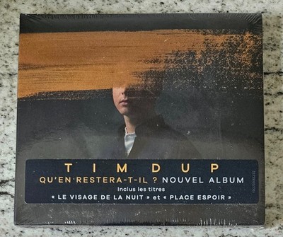 TIM DUP - QU'EN RESTERA-T-IL? - CD - SEALED - FRENCH POP