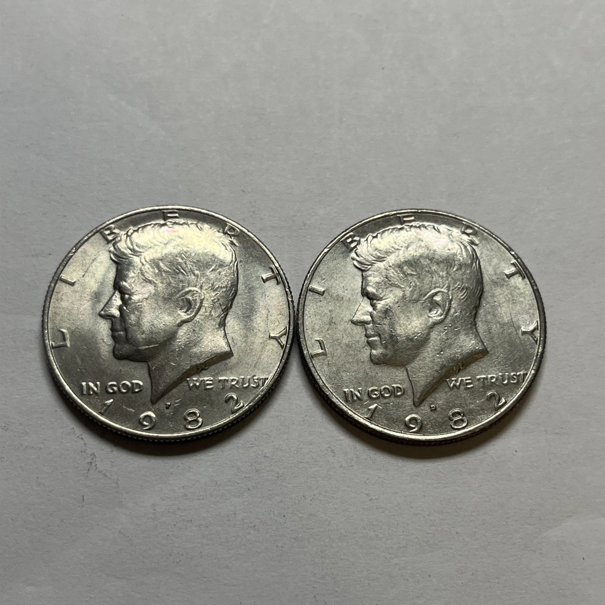 1982 D Kennedy Half for sale | eBay